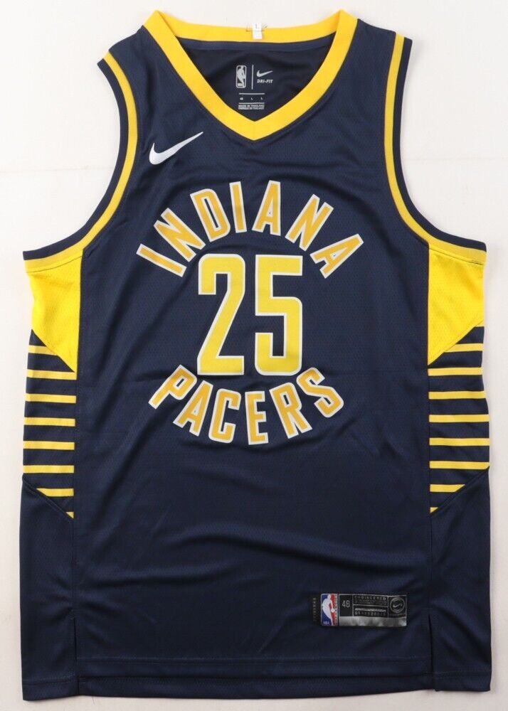 Jalen Smith Signed Indiana Pacers Jersey (PSA) 10th Overall Pick 2020 NBA Draft
