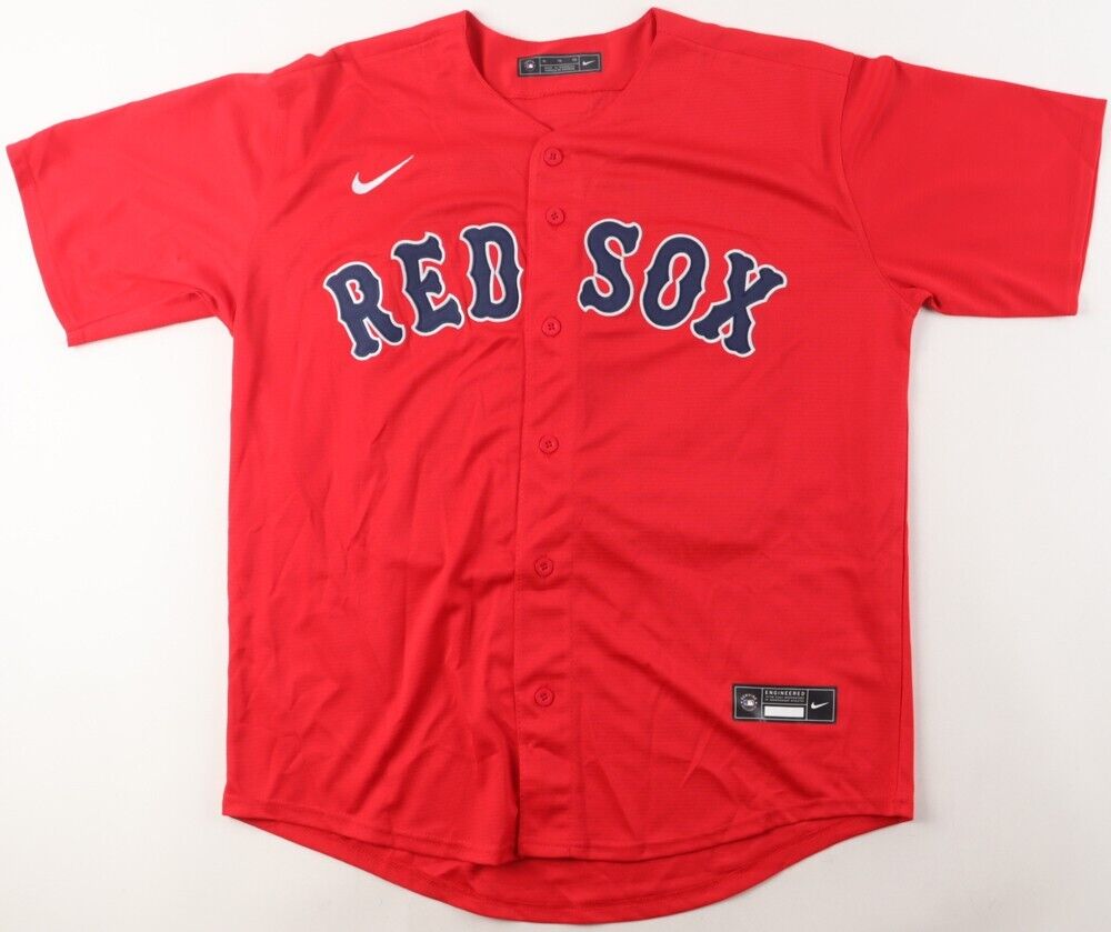Brennan Bernardino Signed Boston Red Sox Nike MLB Jersey (JSA COA) Pitcher