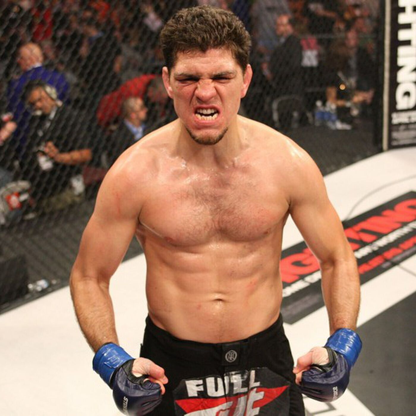 Nick Diaz Signed UFC Glove (JSA COA) Active in MMA 2001–2015, 2021, 2024