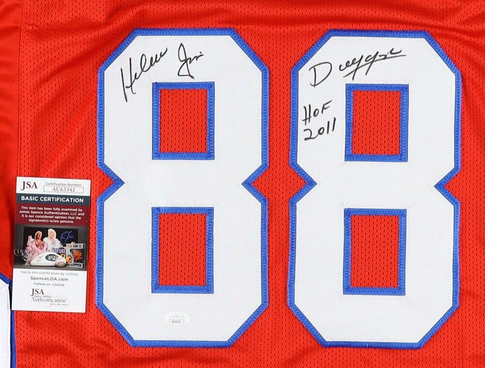 Hacksaw Jim Duggan Signed Jersey Inscribed HOF 2011 (JSA COA) Royal Rumble 1988