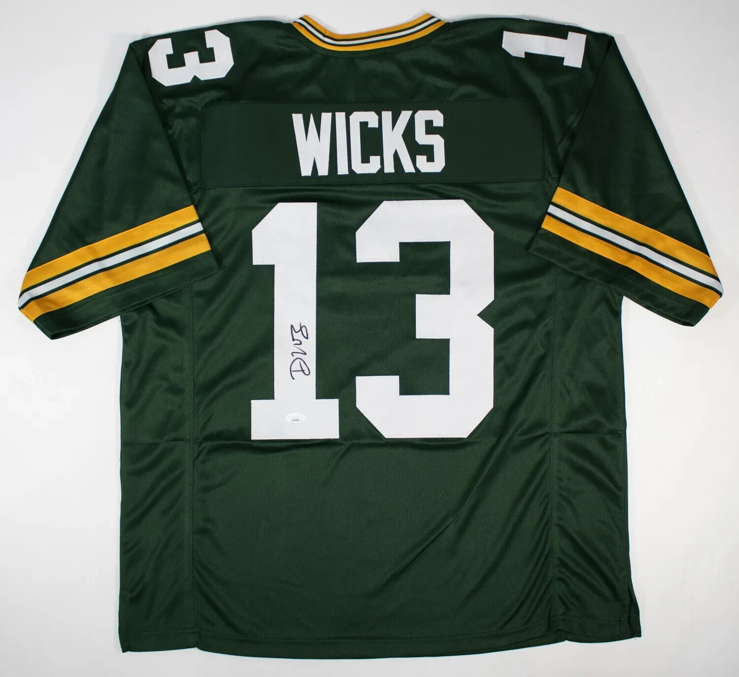 Dontayvion Wicks Signed Green Bay Packers Jersey (JSA COA) 2023 Draft Pick W.R.