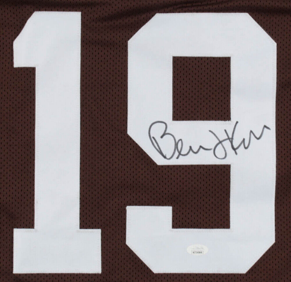Bernie Kosar Signed Cleveland Browns Jersey (JSA COA) 2xPro Bowl QB / U of Miami
