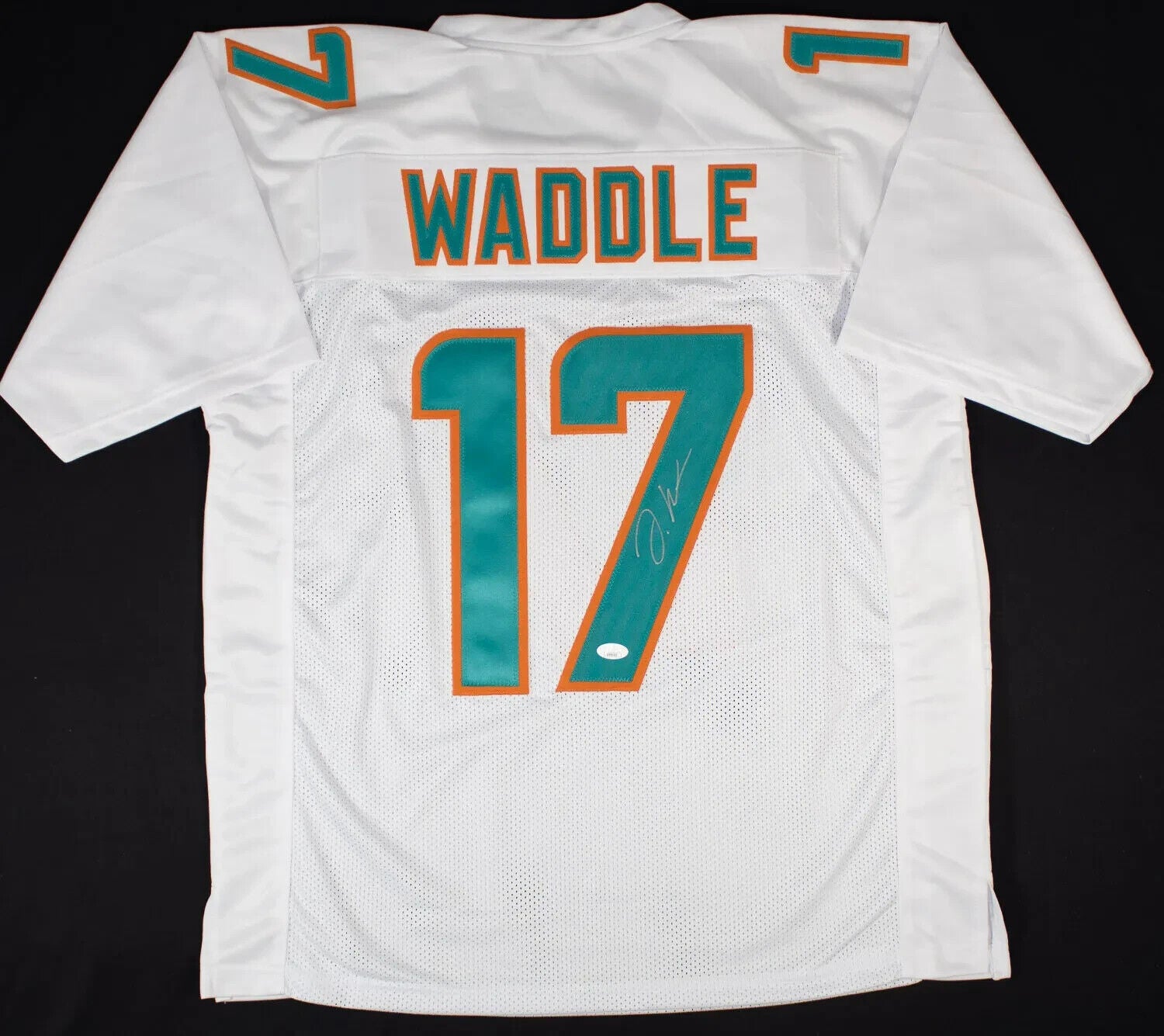 Jaylen Waddle Signed Miami Dolphins White Jersey (JSA COA) Ex-Alabama Receiver