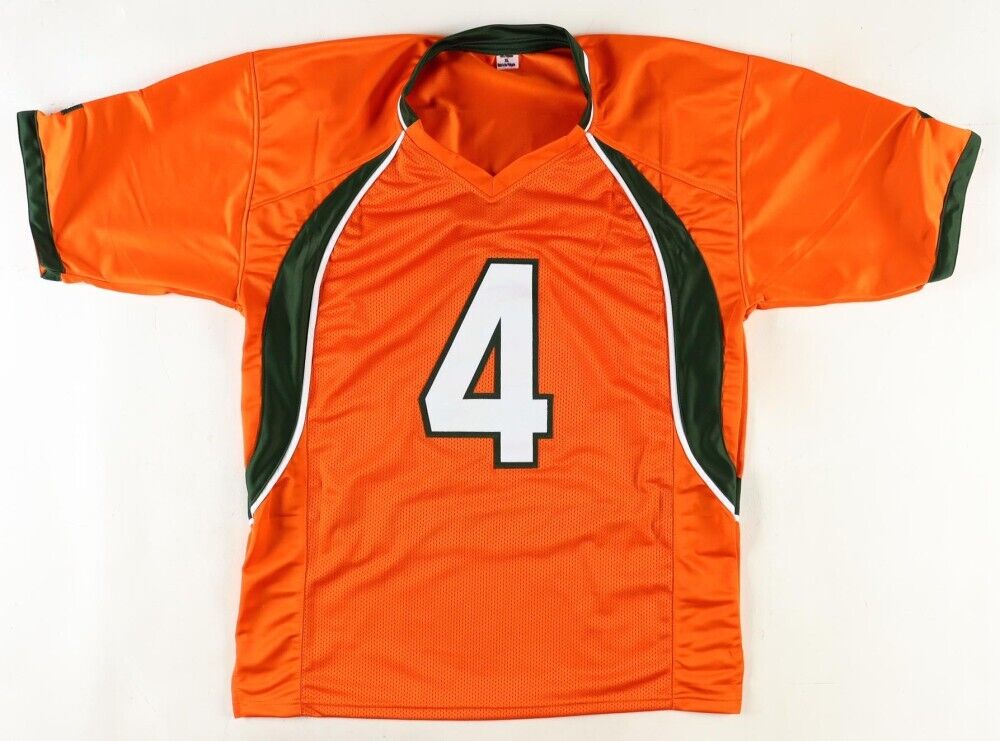 Devin Hester Signed Miami Hurricanes Jersey (JSA) Chicago Bears H O F Return Man