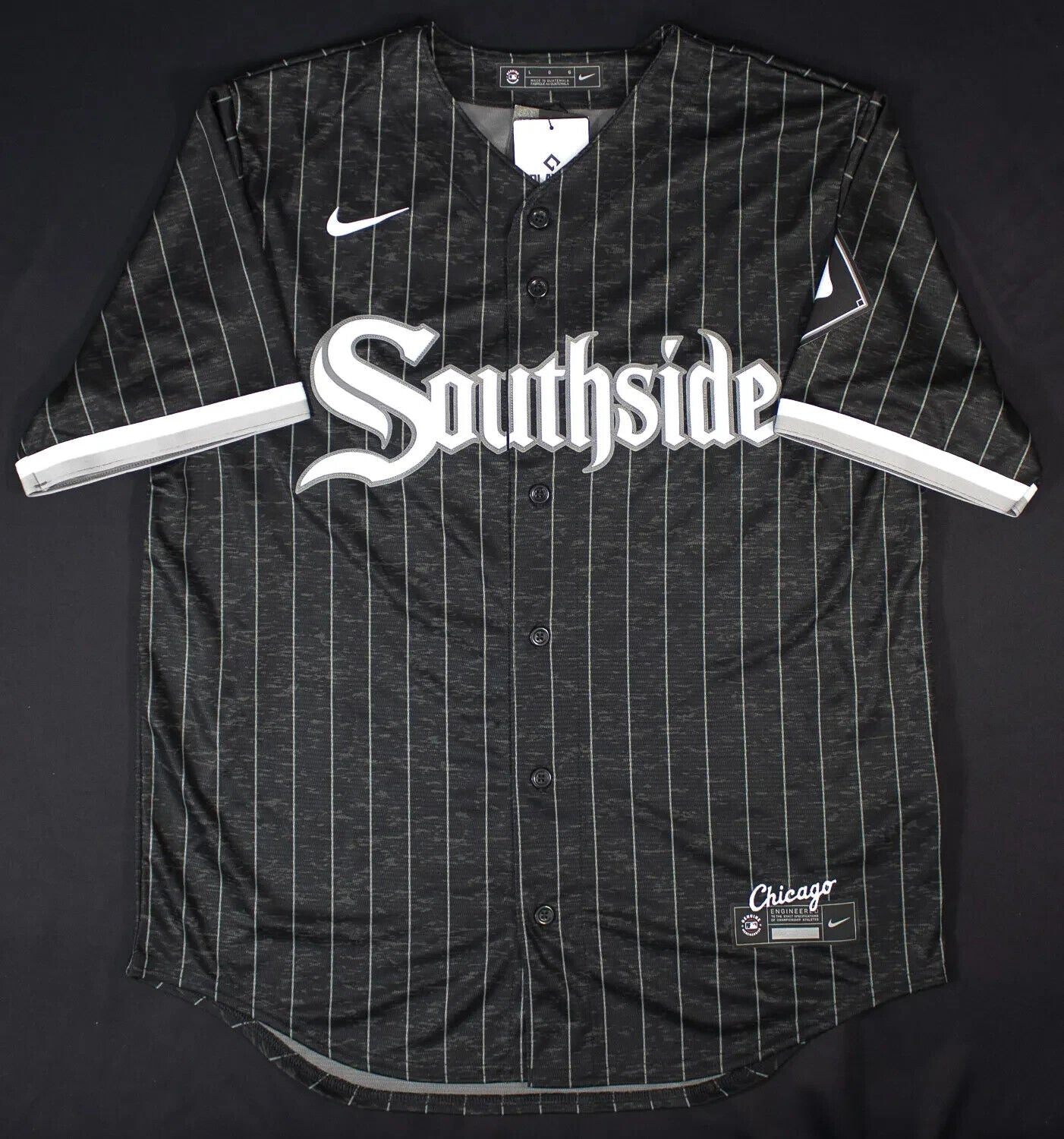 Yoan Moncada Signed Chicago White Sox Nike City Connect Replica Jersey /Fanatics