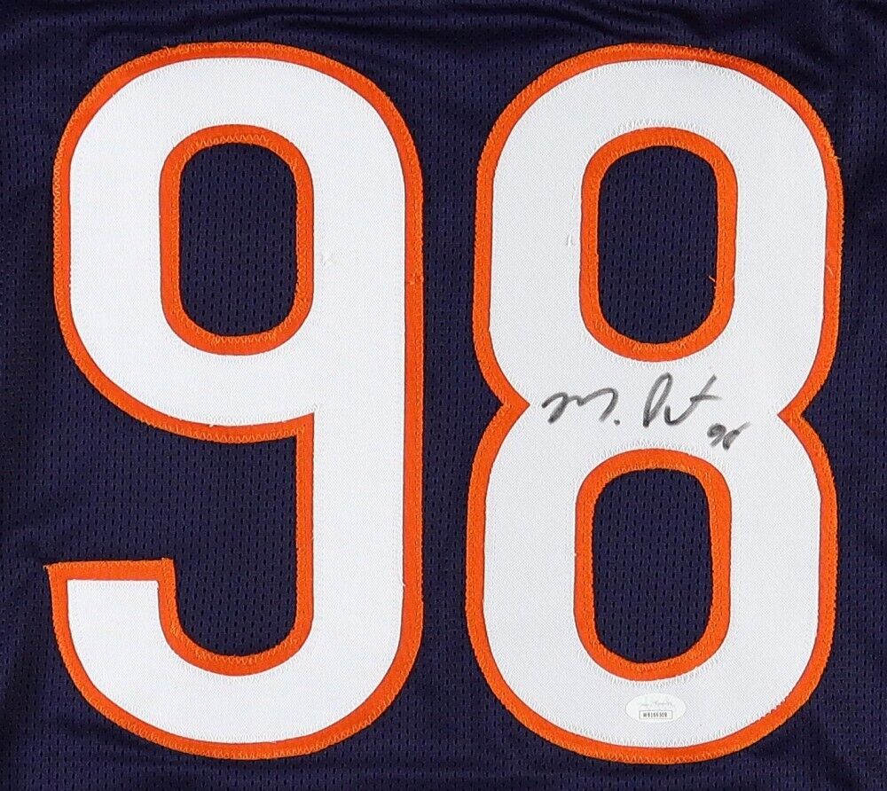Montez Sweat Signed Chicago Bears Blue Jersey (JSA) 2019 1st Rd Pick Linebacker
