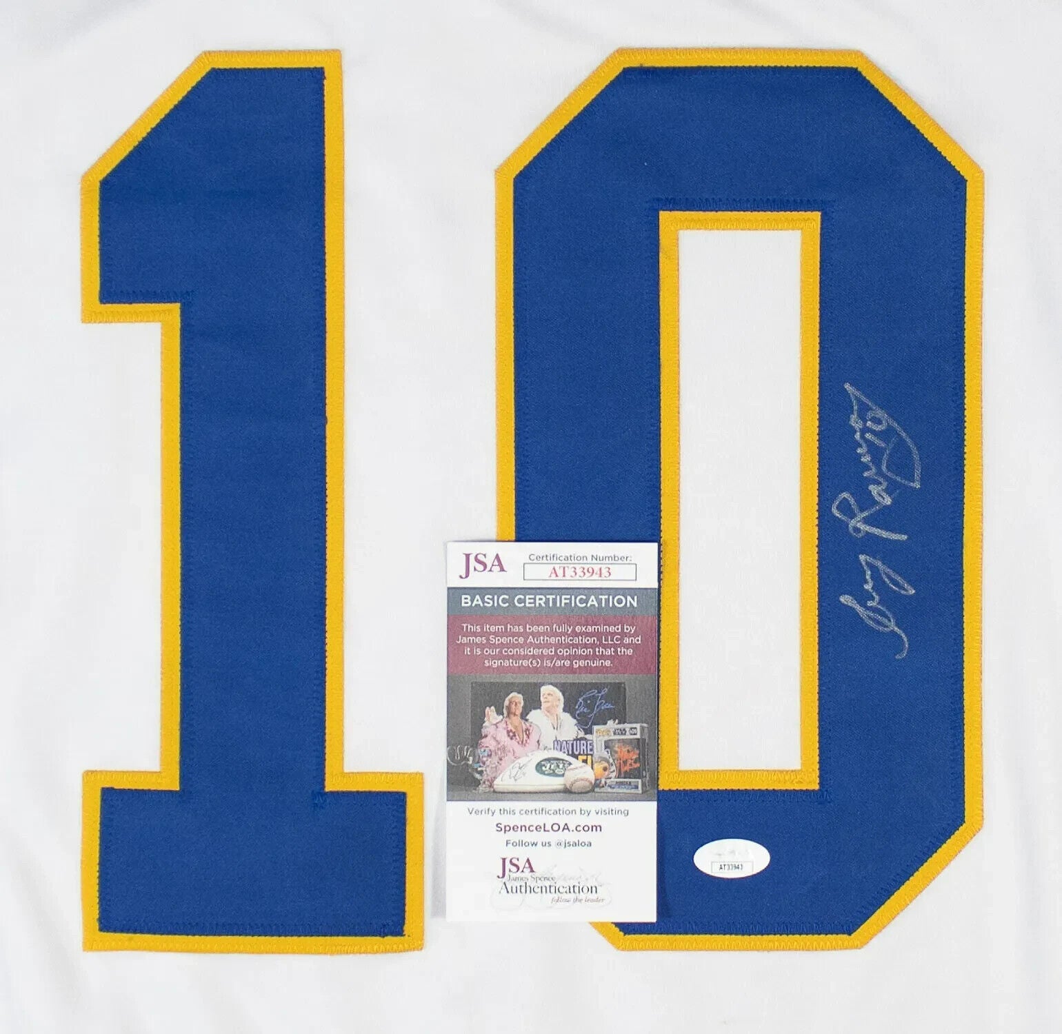 Mike Ramsey Signed Buffalo Sabres Jersey (JSA COA) 1980 Miricle on Ice Gold Team