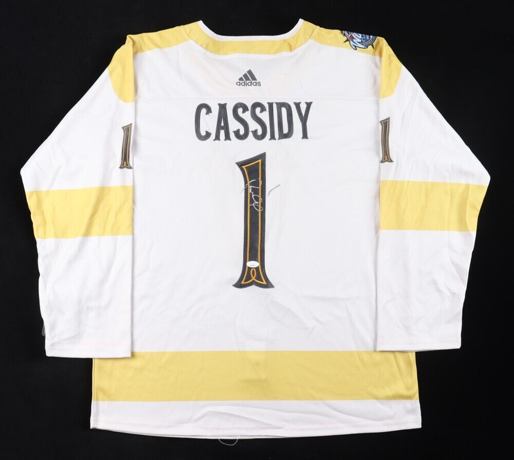 Bruce Cassidy Signed Vegas Golden Knights 2024 Winter Classic Jersey (JSA COA)