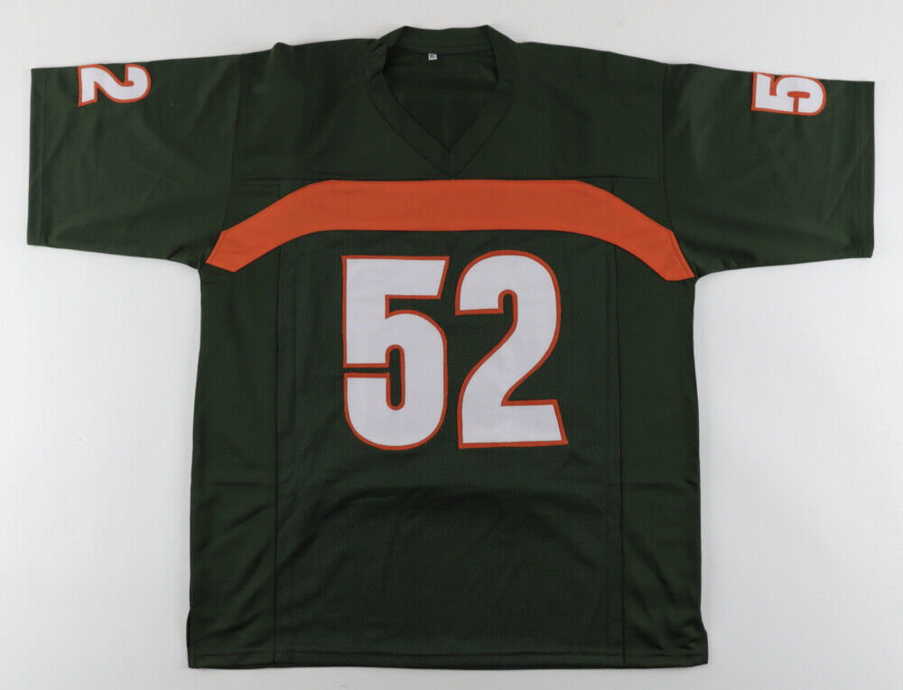 Denzel Perryman Signed Miami Hurricane Jersey (JSA COA) 2021 Pro Bowl Linebacker