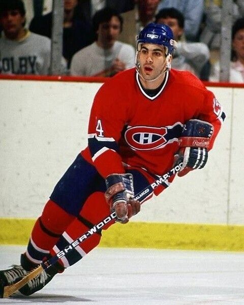 Chris Chelios "HOF 2013" Signed Montreal Canadiens 48" Hockey Stick Schwartz COA
