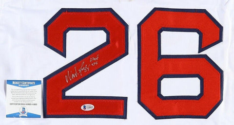 Wade Boggs Signed Boston Red Sox Jersey (Beckett COA) 12×All-Star 3rd Baseman