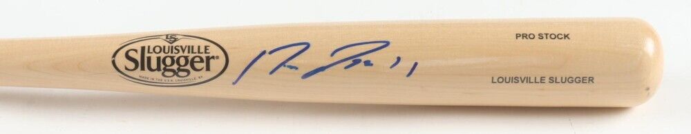Jose Ramirez Signed Louisville Slugger Baseball Bat /JSA COA Cleveland Guardians