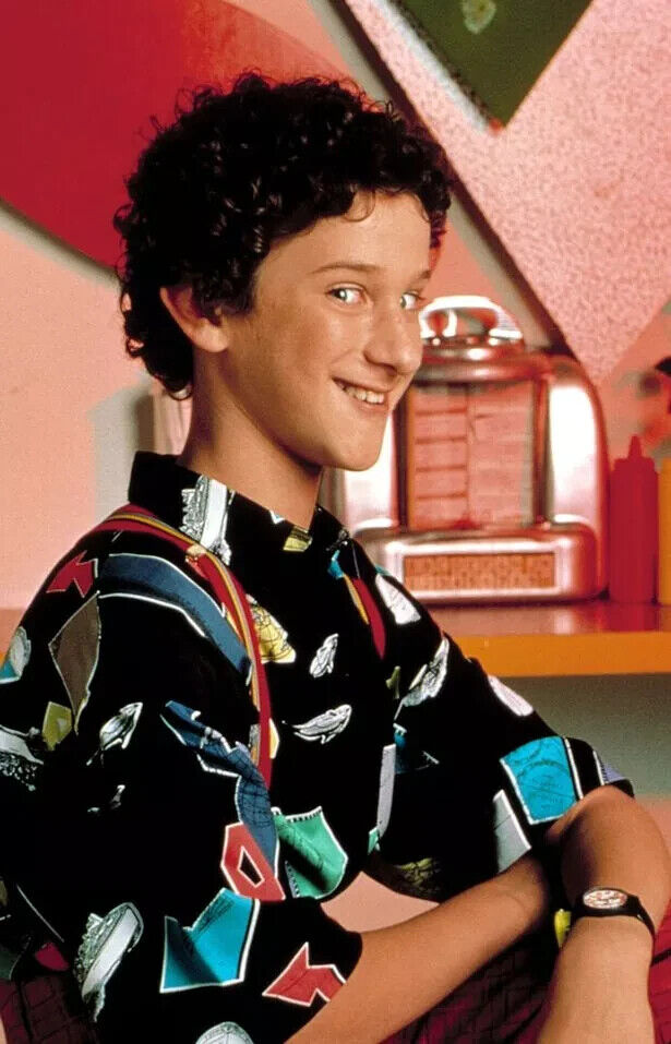 Dustin Diamond (Screech) Signed Saved by the Bell Bayside High Jersey (Beckett)