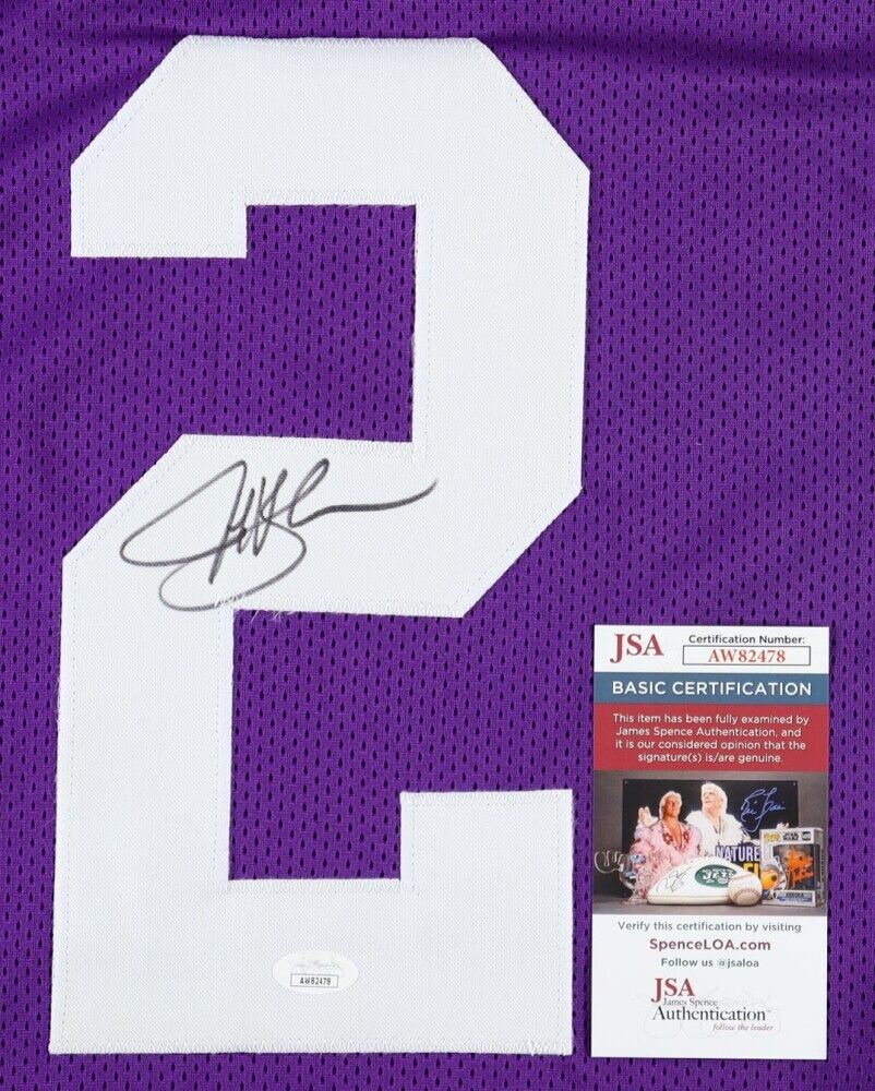 Jeff Blake Signed East Carolina Pirates Jersey (JSA COA) NY Jets 1992 Draft Pick