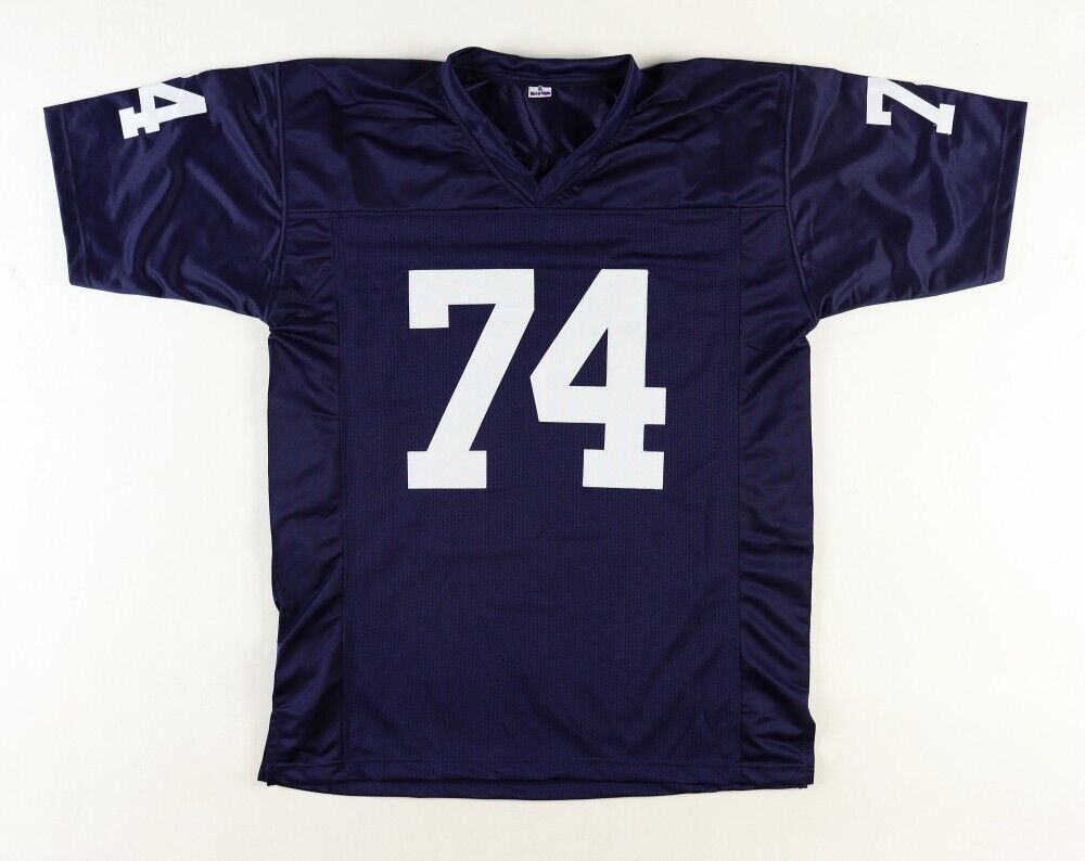 Olu Fashanu Signed Penn State Nittany Lions Jersey / 3 Times Inscribed (JSA COA)