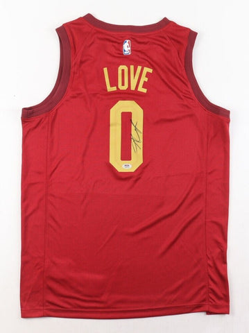 Kevin Love Signed Cleveland Cavaliers Jersey (PSA COA) 2016 NBA Champ