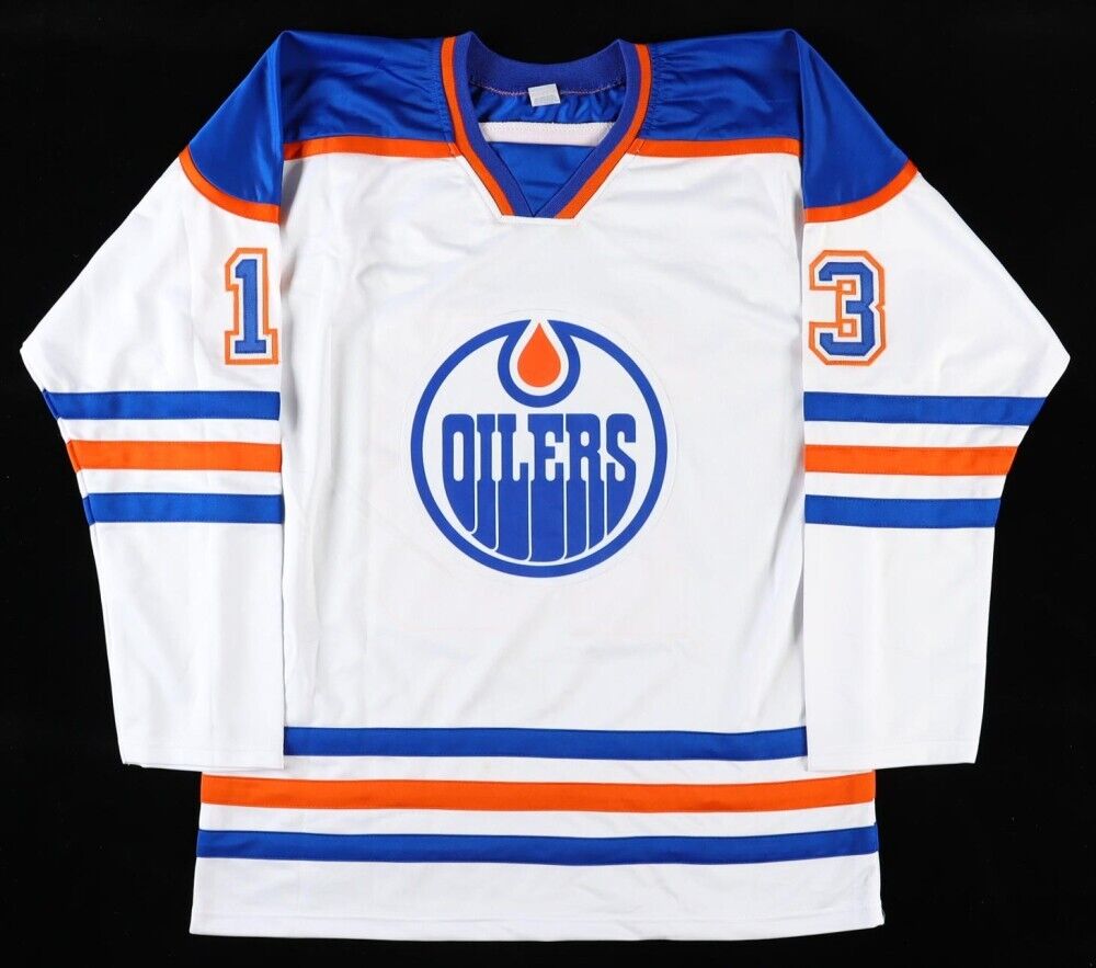 Ken Linseman Signed Edmonton Oilers Jersey Stanley Cup 84" (JSA COA) NHL Veteran