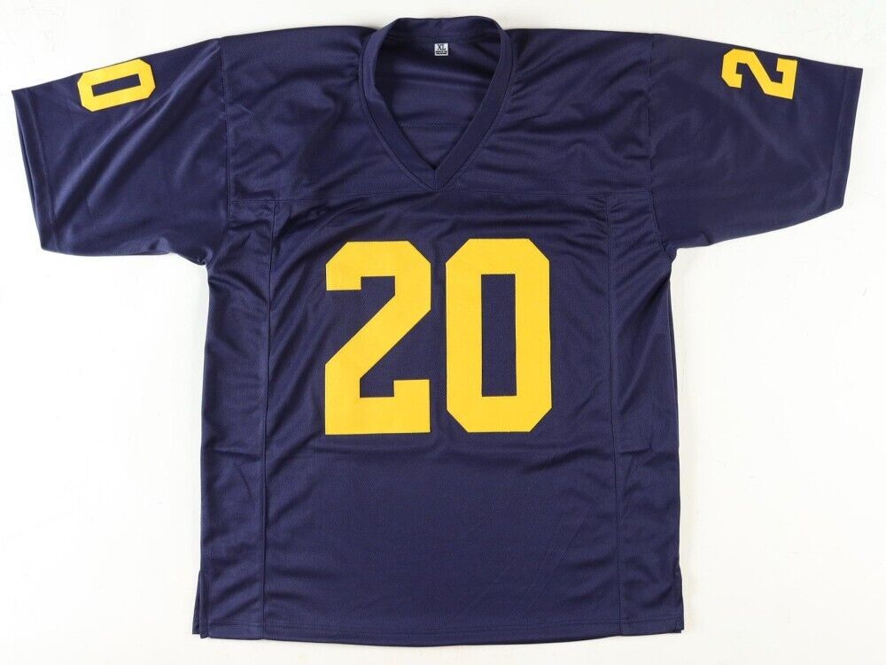 Kalel Mullings Signed Michigan Wolverines Jersey (JSA COA) 2023 National Champs