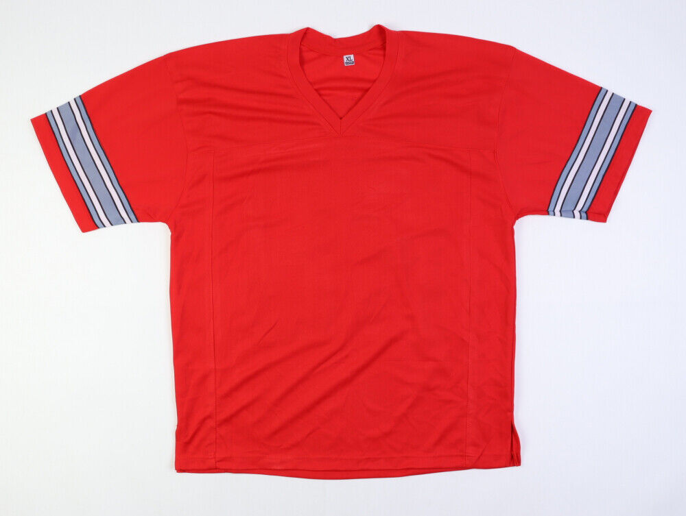 "Running Backs of The Shoe" Signed by 23 Ohio State Buckeyes R.B.'s Jersey (JSA)