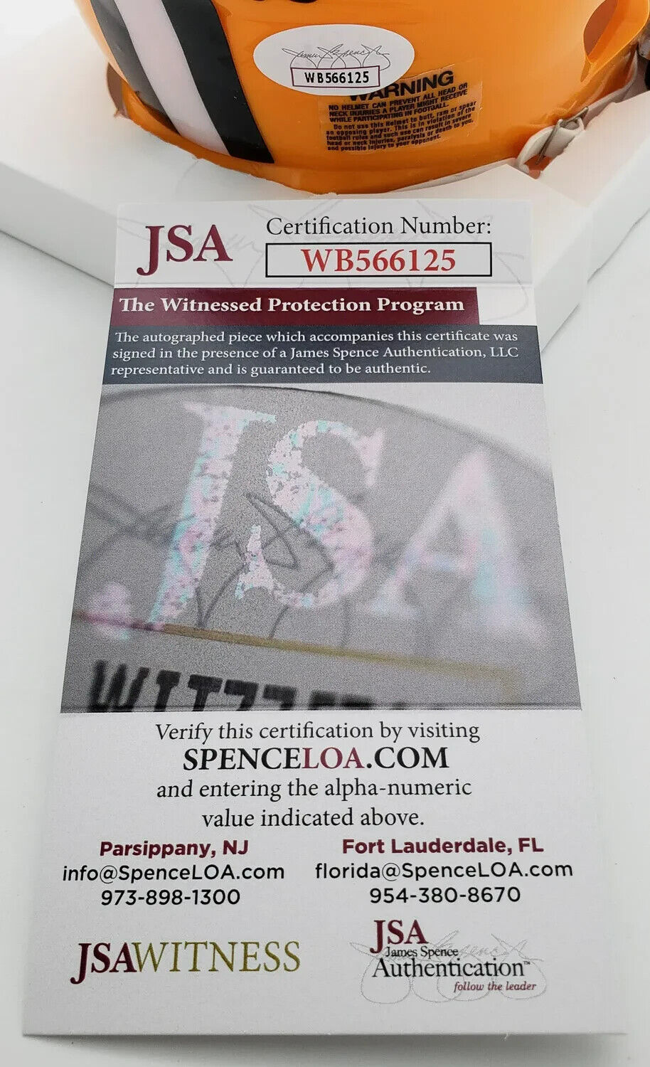 C. J. Daniels Signed LSU Tigers Speed Mini-Helmet (Beckett) 2024 Senior WR