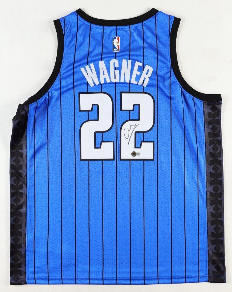 Franz Wagner Signed Orlando Magic Air Jordan Pro Style Jersey (Beckett) 2021 Pk