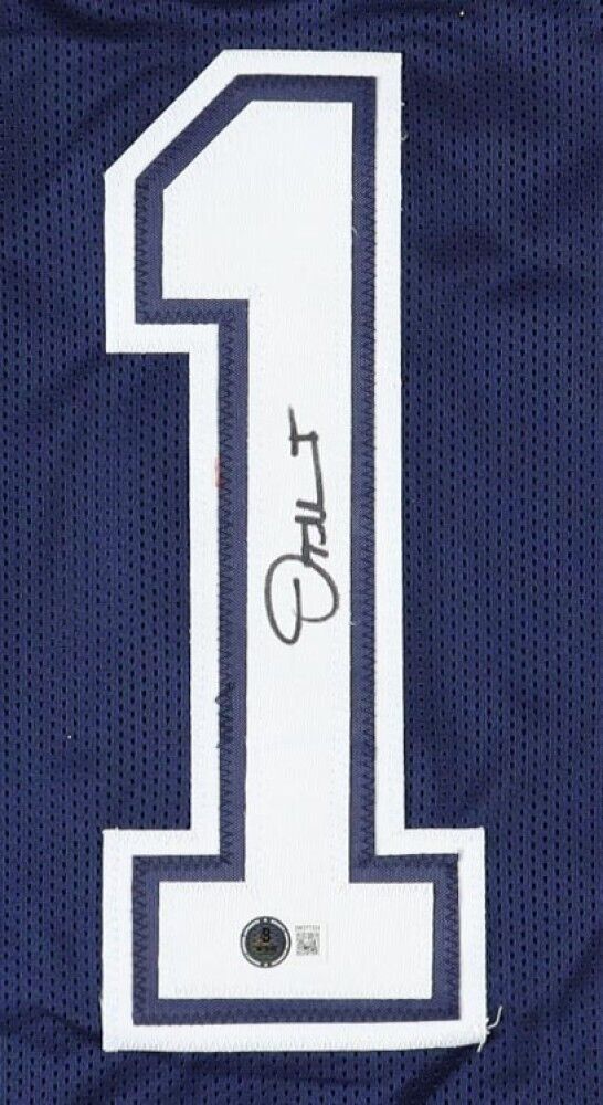 Jalen Tolbert Signed Dallas Cowboys Jersey (Beckett) Wide Receivers New Number