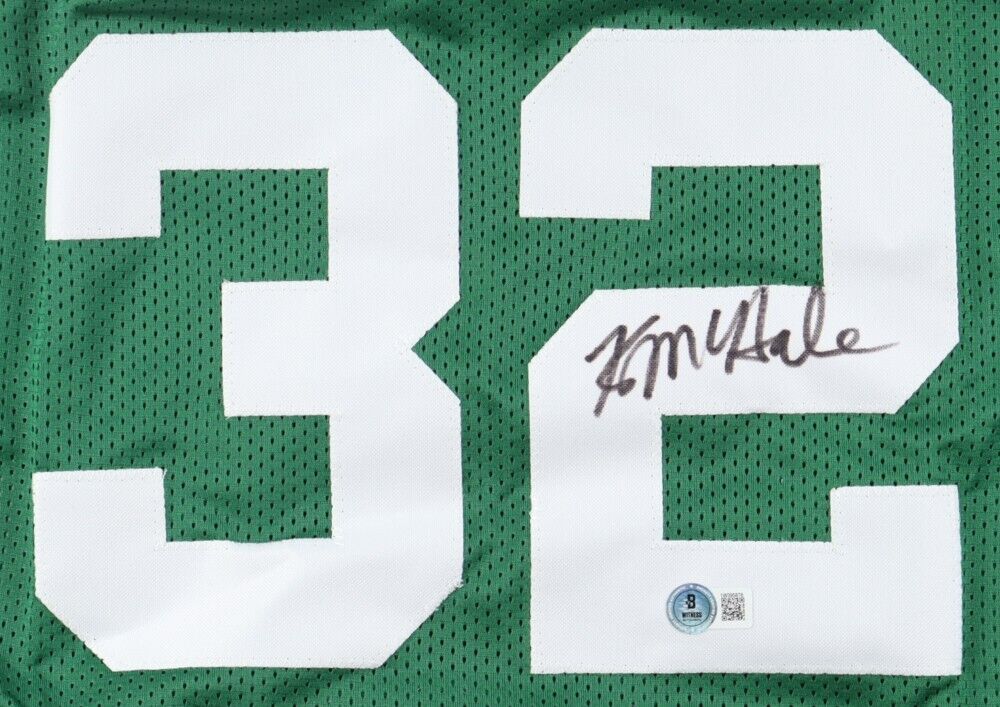 Kevin McHale Signed Boston Celtics Shamrock Jersey (Beckett) 3xNBA Champion