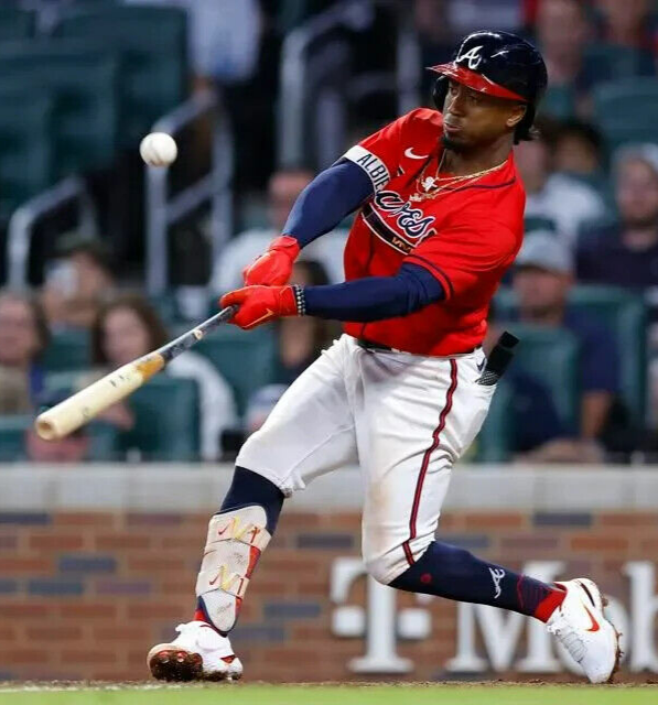 Ozzie Albies Signed Atlanta Braves Jersey (JSA COA) 2xAll Star Second Baseman