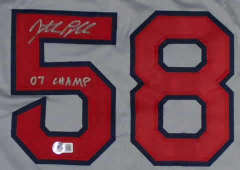 Jonathan Papelbon Signed Boston Red Sox Jersey (Beckett)