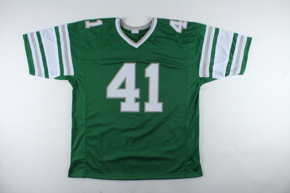 Keith Byars Signed Philadelphia Eagles Jersey (Playball Ink Holo) All Pro R.B.