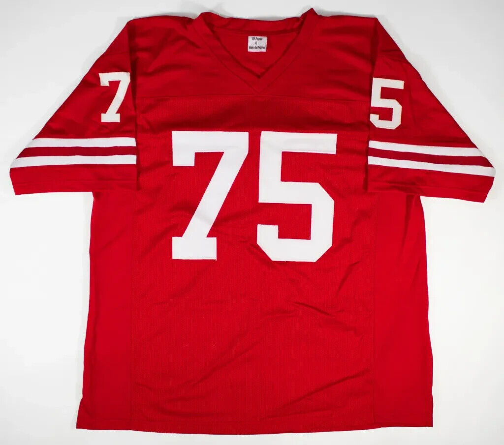 Will Shields Signed Nebraska Cornhuskers Jersey (JSA COA) Chiefs O-Line HOF 2015