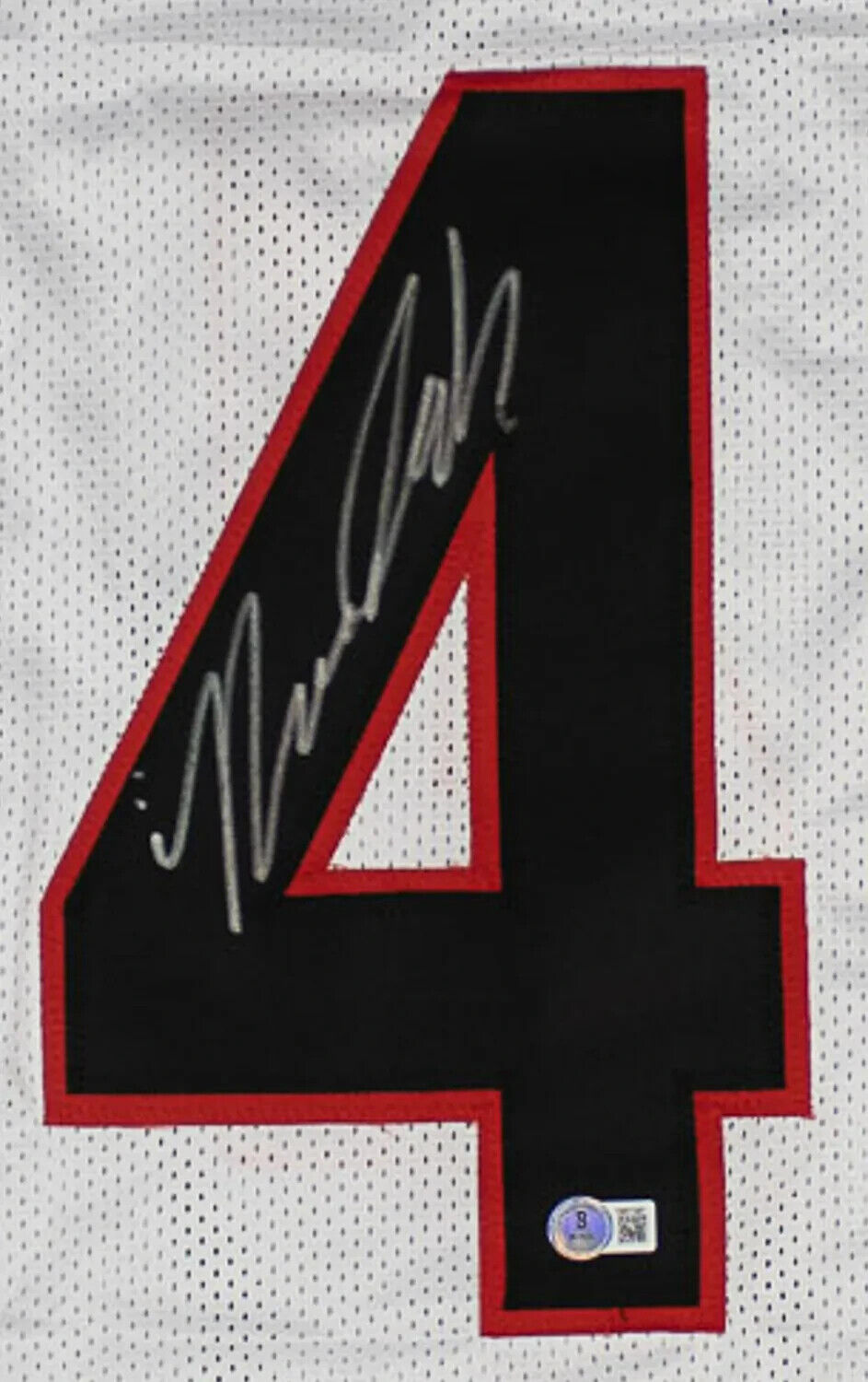 Nolan Smith Jr. Signed Georgia Bulldogs Jersey (Beckett) Philadelphia Eagles L.B