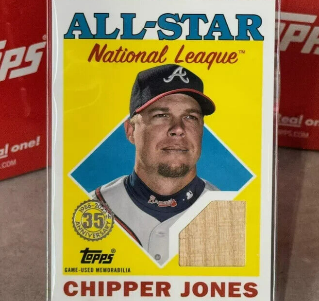 Chipper Jones Signed 1991 All-Star Game Ticket (PSA Autograph Graded 10) Braves