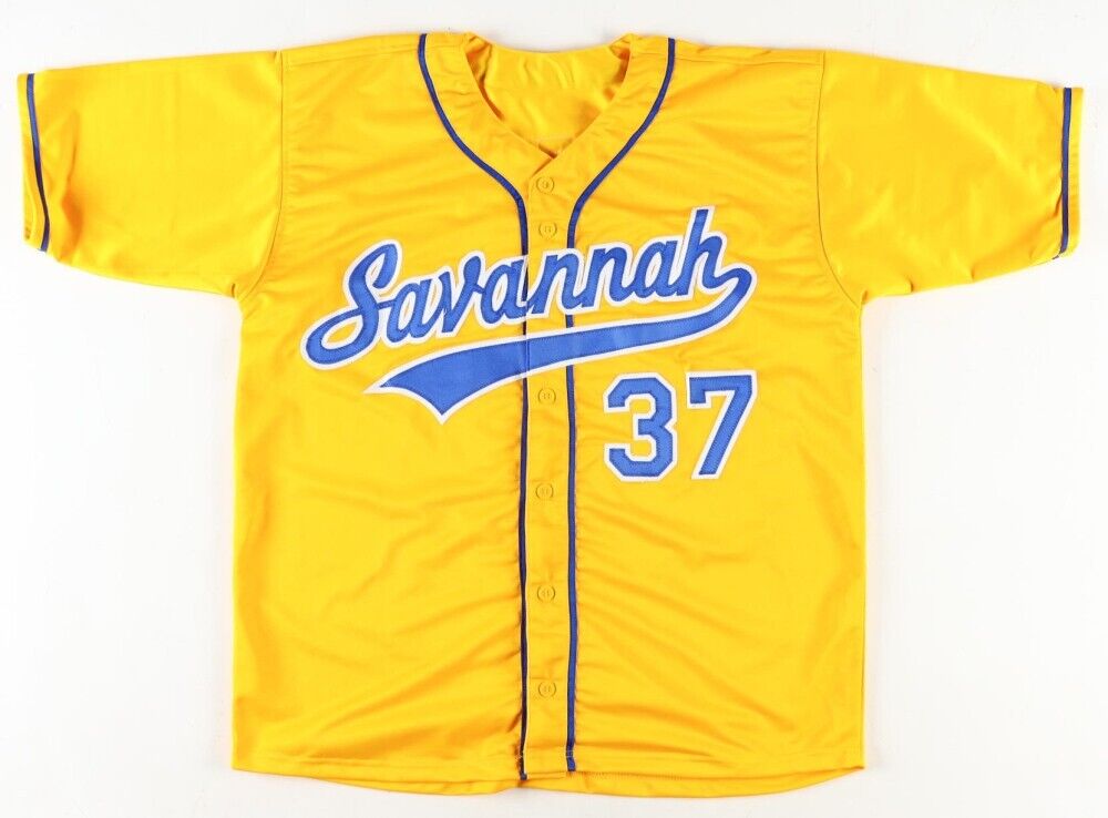 Bill Lee Signed Savannah Jersey Inscribed "60 Bananas" & "Spaceman" (Beckett)