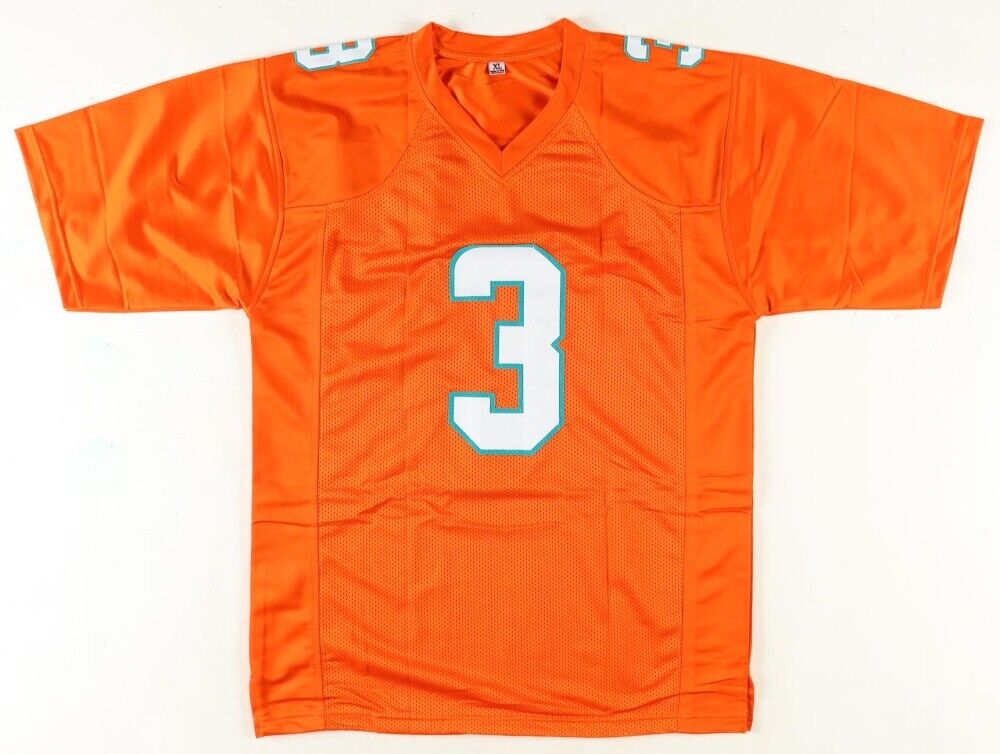 Odell Beckham Jr. Signed Miami Dolphins Orange Jersey (Beckett) 3×Pro Bowl W.R