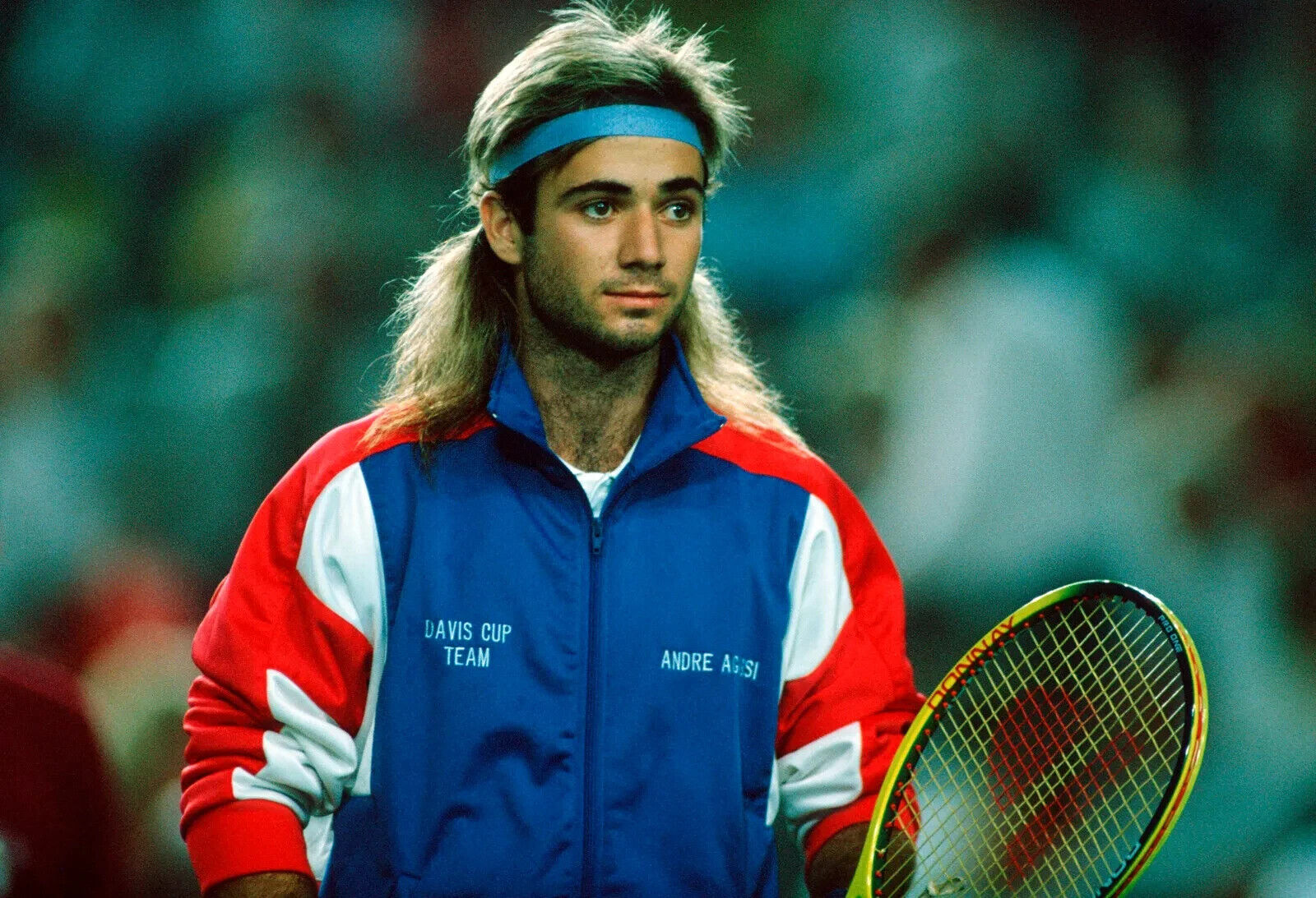 Andre Agassi Signed Tennis Ball (JSA) 1996 Olympic Gold Medal & 8xMajors Champ
