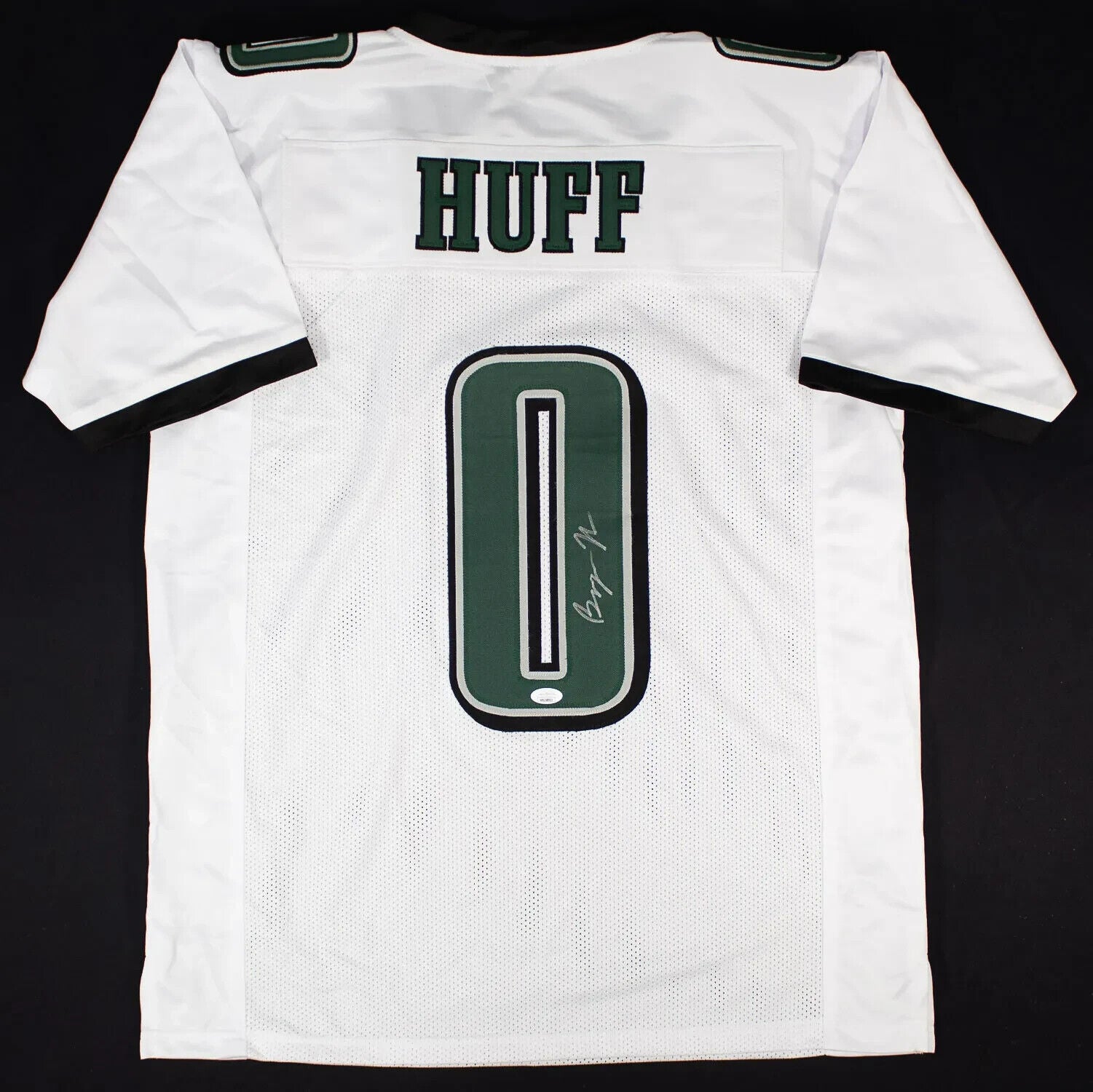 Bryce Huff Signed Philadelphia Eagles Jersey (JSA COA) Ex-Memphis Tiger Def. End
