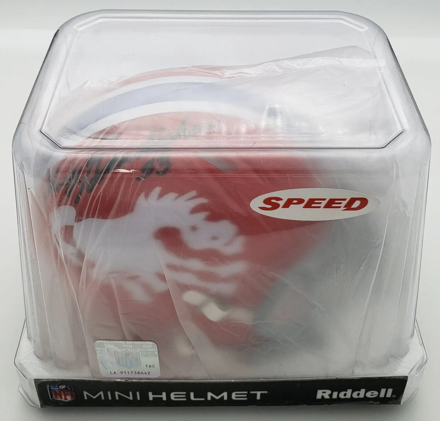 Randy Gradishar Signed Denver Broncos Throwback Mini Helmet (Beckett) HOF 2024