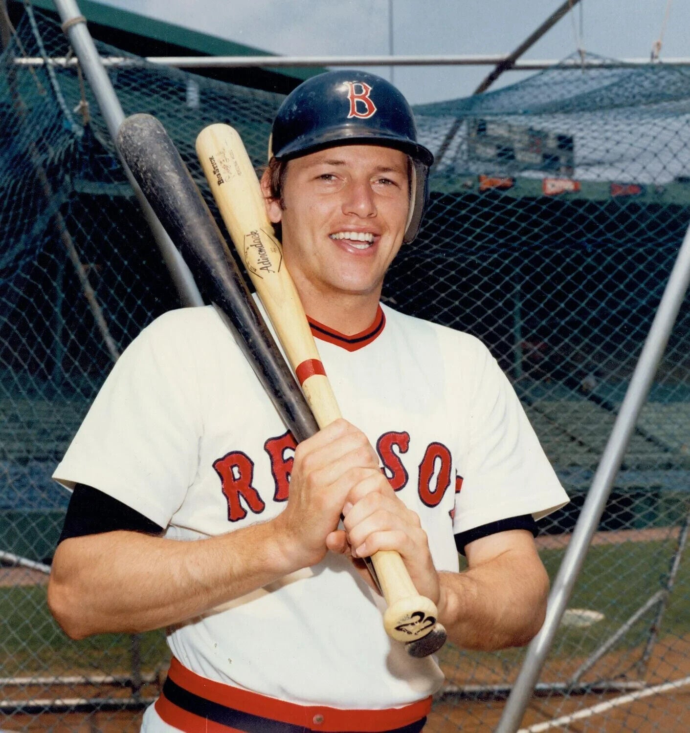 Carlton Fisk Signed Boston Red Sox Home Jersey (JSA COA) Rookie of the Year 1972