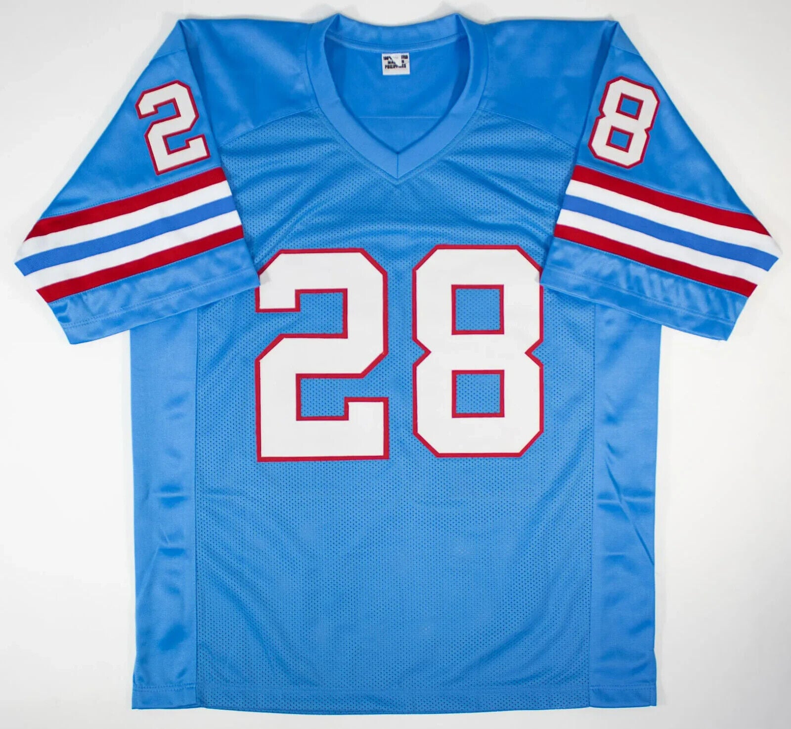 Cris Dishman Signed Houston Oilers Jersey (JSA COA) 2×Pro Bowl Defensive Back