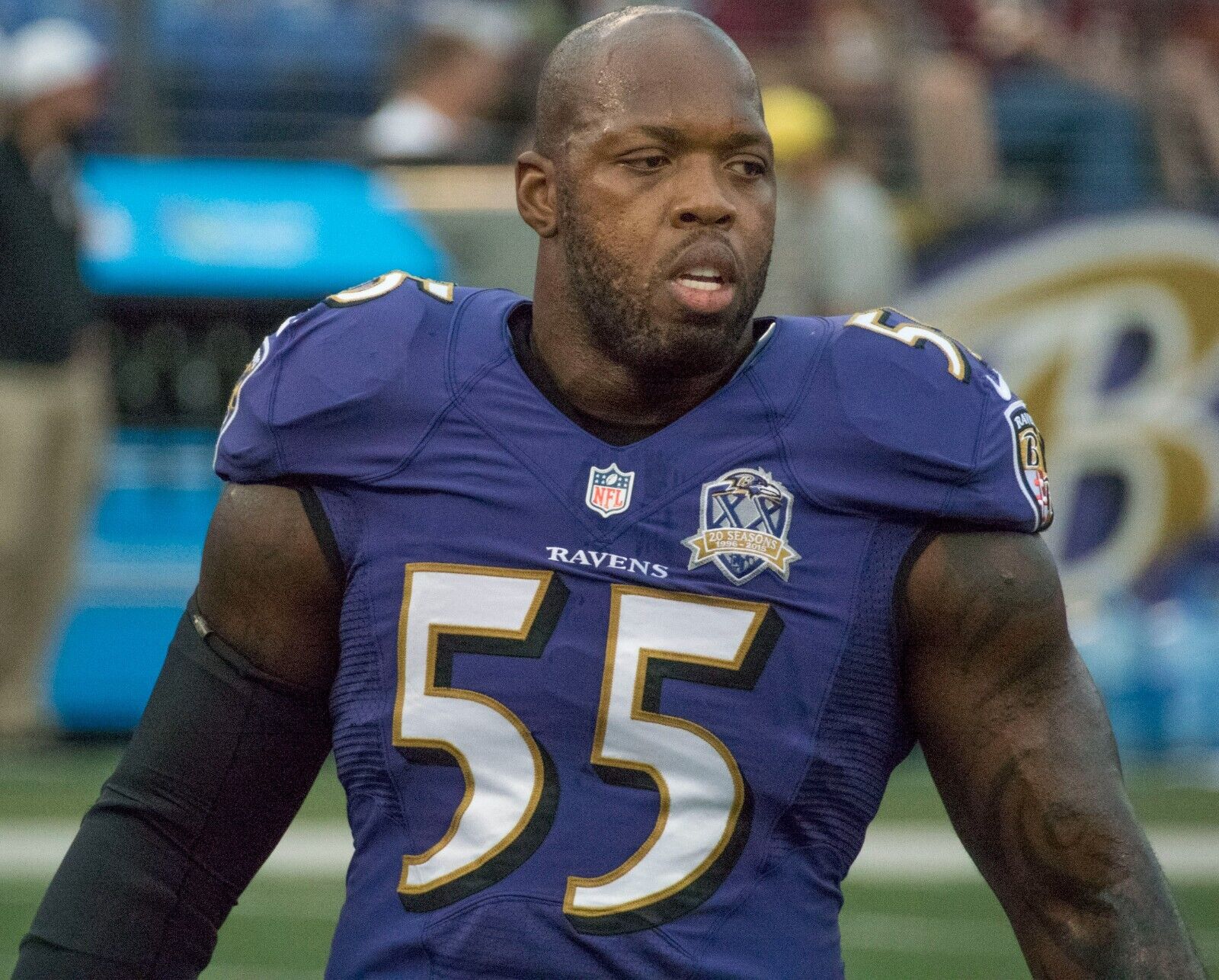 Terrell Suggs Signed Ravens Jersey (JSA COA) Baltimore 7x Pro Bowl Linebacker