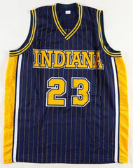 Ron Artest Signed Indiana Pacers Jersey (Beckett) 'Metta World Peace Sandiford'