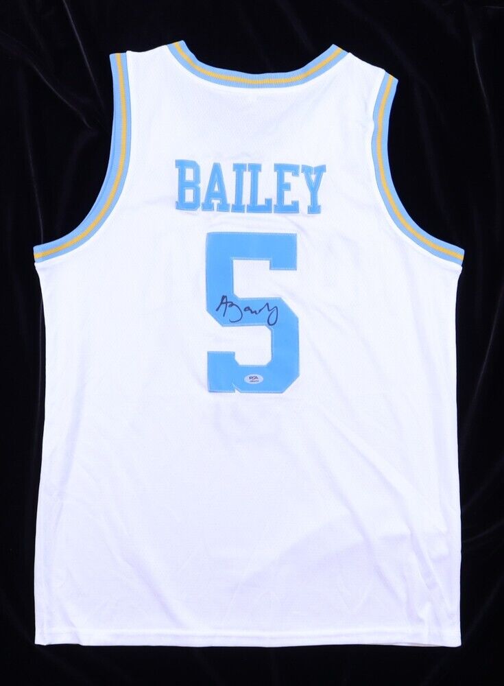 Amari Bailey Signed UCLA Bruins Jersey (PSA) Charlotte Hornets 2023 Draft Pick