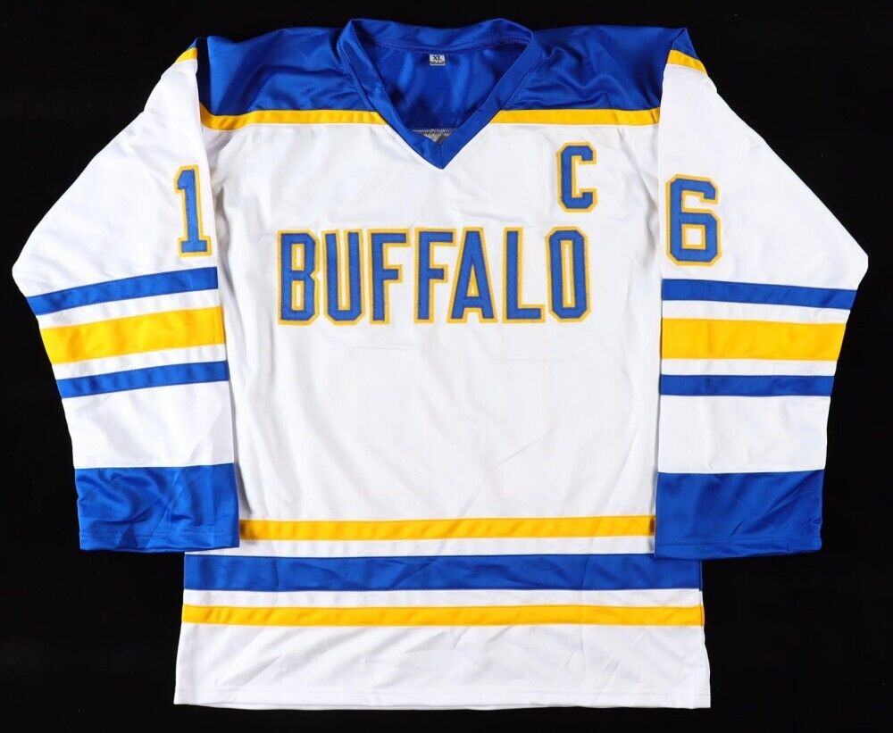 Pat LaFontaine Signed Buffalo Sabres Captains Jersey (Total Sports Enterprises)