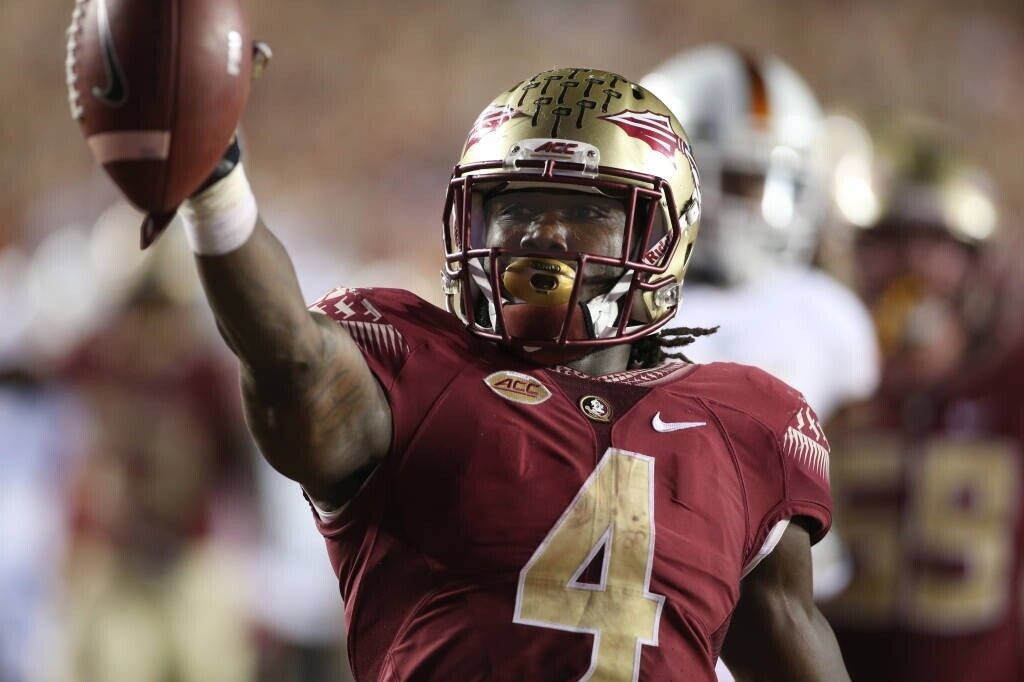 Anquan Boldin Signed Florida State Seminoles Jersey 99 National Champs (JSA COA)