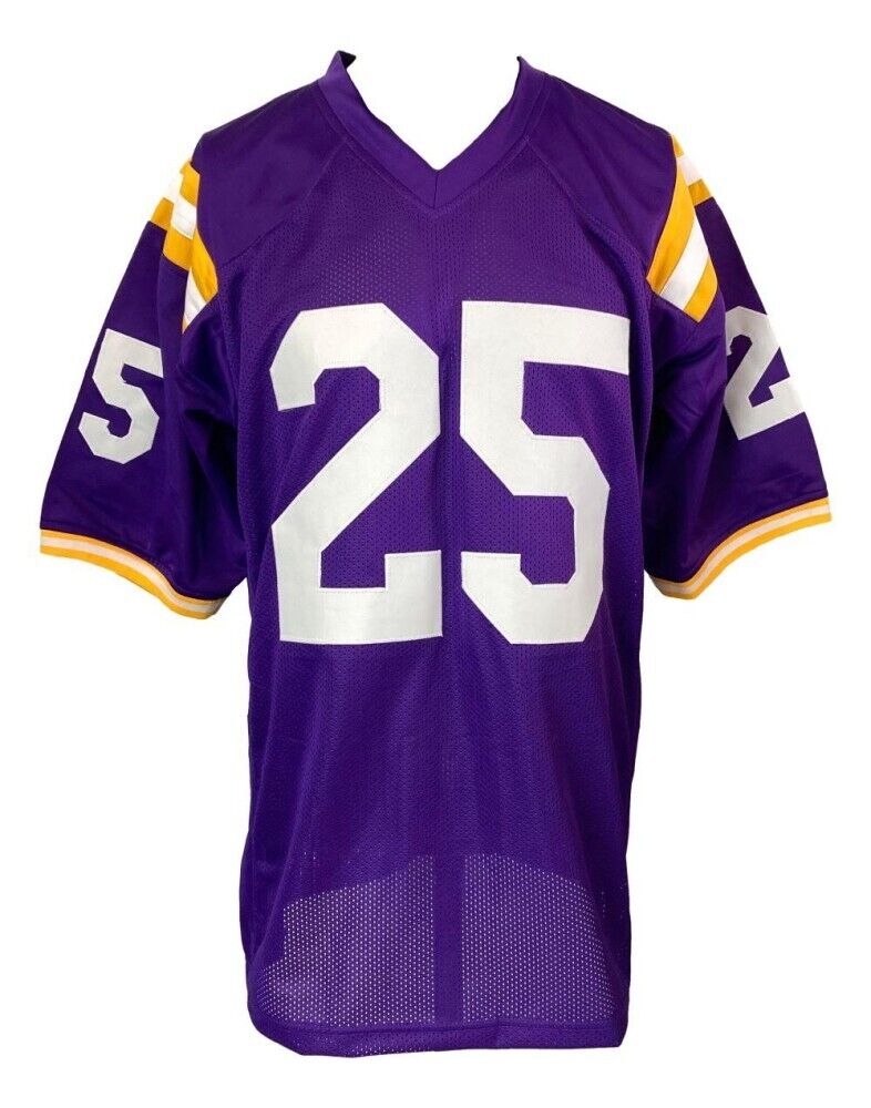 Y. A. Tittle Signed LSU Tigers Jersey (JSA) NY Giants & 49er All Pro Quarterback