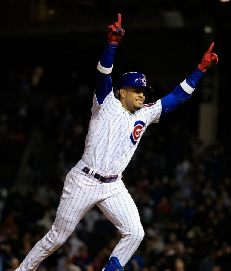 Christopher Morel Signed Chicago Cubs Jersey (PSA COA) 2022 Rookie Star 3rd Base