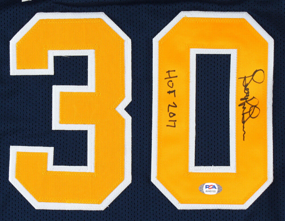 George McGinnis Signed Indiana Pacers Jersey Inscribed "HOF 2017" (PSA COA)