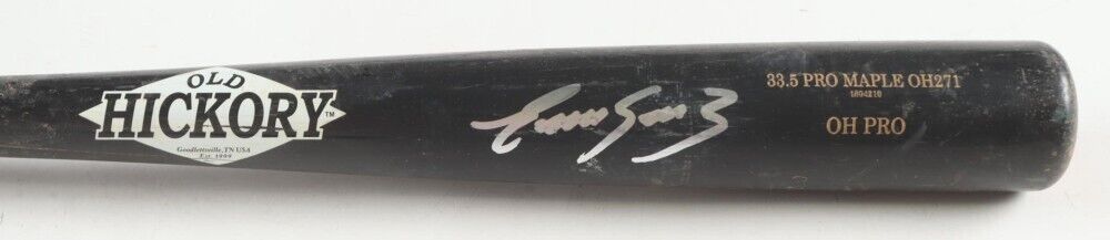 Eugenio Suarez Signed Game-Used Old Hickory Baseball Bat (JSA COA) Diamondbacks