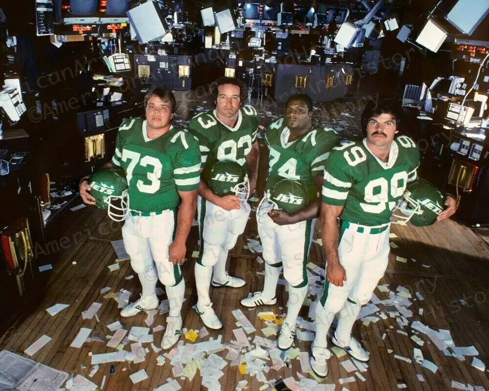 New York Sack Exchange Signed Mini Helmet (JSA COA) Gastineau Lyons Klecko Salam